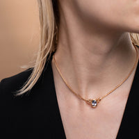 REM SAFİR KOLYE & KÜPE SET