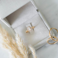 VINTAGE OVAL PIRLANTA TEKTAŞ