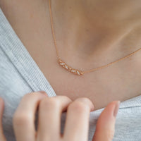 ALMOND PIRLANTA KOLYE