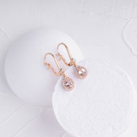DAMLA MORGANITE PIRLANTALI KÜPE