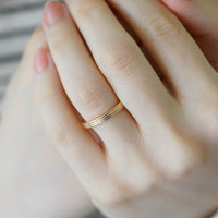 ÇİZGİ İNCE KADIN ALYANS