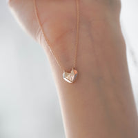 GOLDEN HEART - ORIGAMI KALP KOLYE