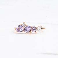 KELLY LILAC SAFİR & PIRLANTA YÜZÜK