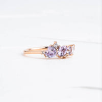 KELLY LILAC SAFİR & PIRLANTA YÜZÜK