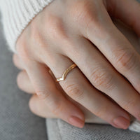 LAVENDER KADIN YAN YÜZÜK