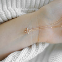 NORTHERN STAR - ORIGAMI YILDIZ PIRLANTALI KOLYE