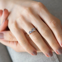 KELLY MONACO SAFİR & PIRLANTA YÜZÜK