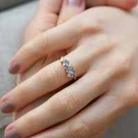 KELLY MONACO SAFİR & PIRLANTA YÜZÜK