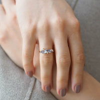 KELLY MONACO SAFİR & PIRLANTA YÜZÜK