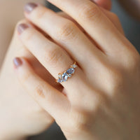 KELLY MONACO SAFİR & PIRLANTA YÜZÜK