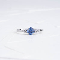 MILLY ASSCHER SAFİR TEKTAŞ - BEYAZ ALTIN