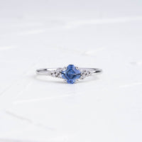 MILLY ASSCHER SAFİR TEKTAŞ - BEYAZ ALTIN