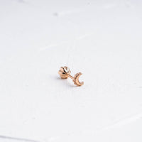 CRESCENT PIERCING - ROSE ALTIN