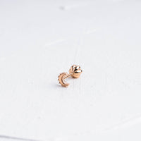 CRESCENT PIERCING - ROSE ALTIN