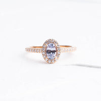 VINTAGE BABY BLUE SAFİR TEKTAŞ