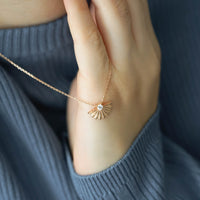 SOLE PIRLANTA KOLYE - ROSE ALTIN