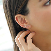 CLOVER PIERCING - ROSE ALTIN