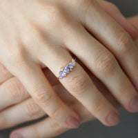 KELLY LILAC SAFİR & PIRLANTA YÜZÜK