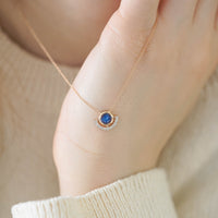 SELENE TANZANITE KOLYE