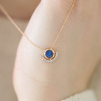 SELENE TANZANITE KOLYE