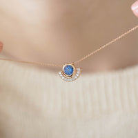 SELENE TANZANITE KOLYE