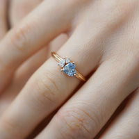 SWEETHEART - DUSTY BLUE SAFİR TEKTAŞ