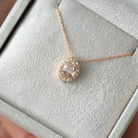 VINTAGE MORGANITE KOLYE
