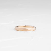 GEOMETRİK ERKEK ALYANS