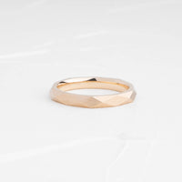 GEOMETRİK ERKEK ALYANS