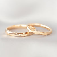 GEOMETRİK ERKEK ALYANS