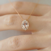 LOTUS MORGANITE KOLYE