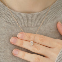 VINTAGE MORGANITE KOLYE