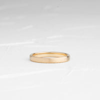 SADE MAT ERKEK ALYANS - İNCE