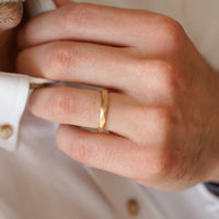 GEOMETRİK ERKEK ALYANS