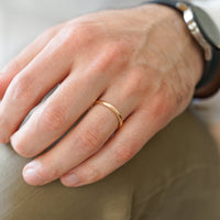 SADE PARLAK ERKEK ALYANS - İNCE