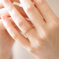 VINTAGE PIRLANTA TAMTUR KADIN ALYANS