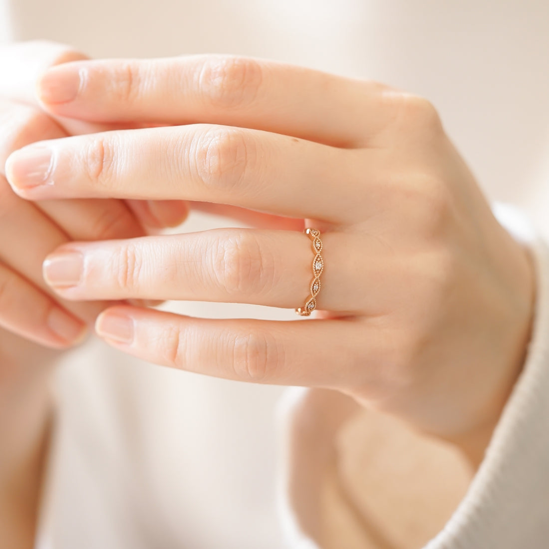 VINTAGE PIRLANTA TAMTUR KADIN ALYANS