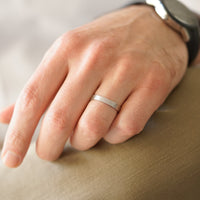 AĞAÇ KABUĞU ERKEK ALYANS