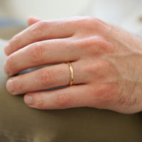 SADE PARLAK ERKEK ALYANS - İNCE