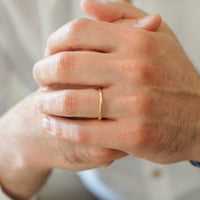 SADE PARLAK ERKEK ALYANS - İNCE