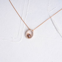 HALO HAM ELMAS & PIRLANTA KOLYE