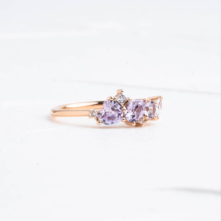 KELLY LILAC SAFİR & PIRLANTA YÜZÜK