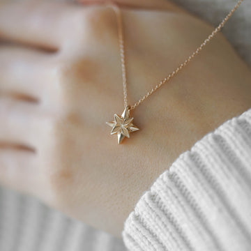 NORTHERN STAR - ORIGAMI YILDIZ KOLYE