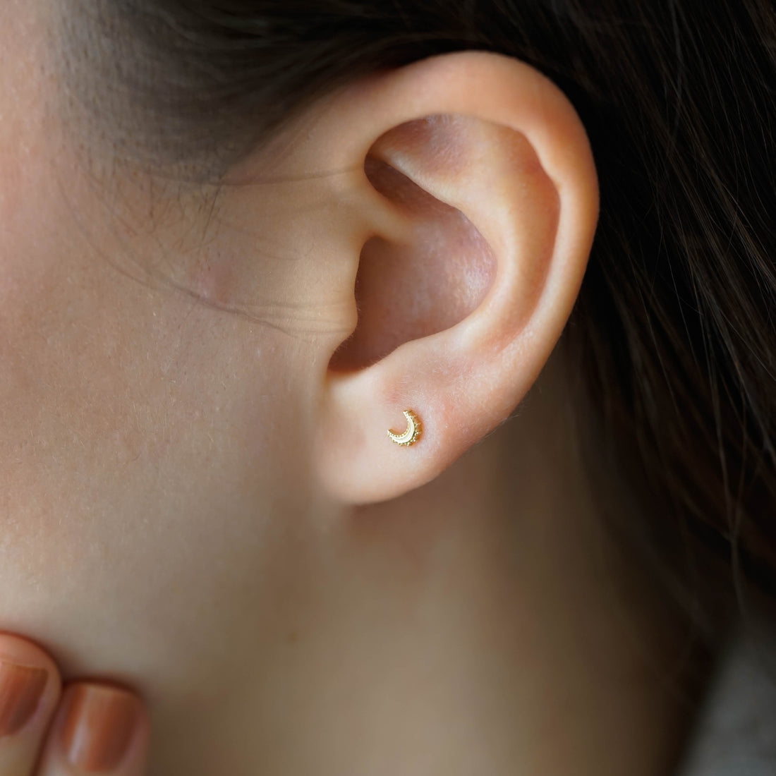 CRESCENT PIERCING - SARI ALTIN