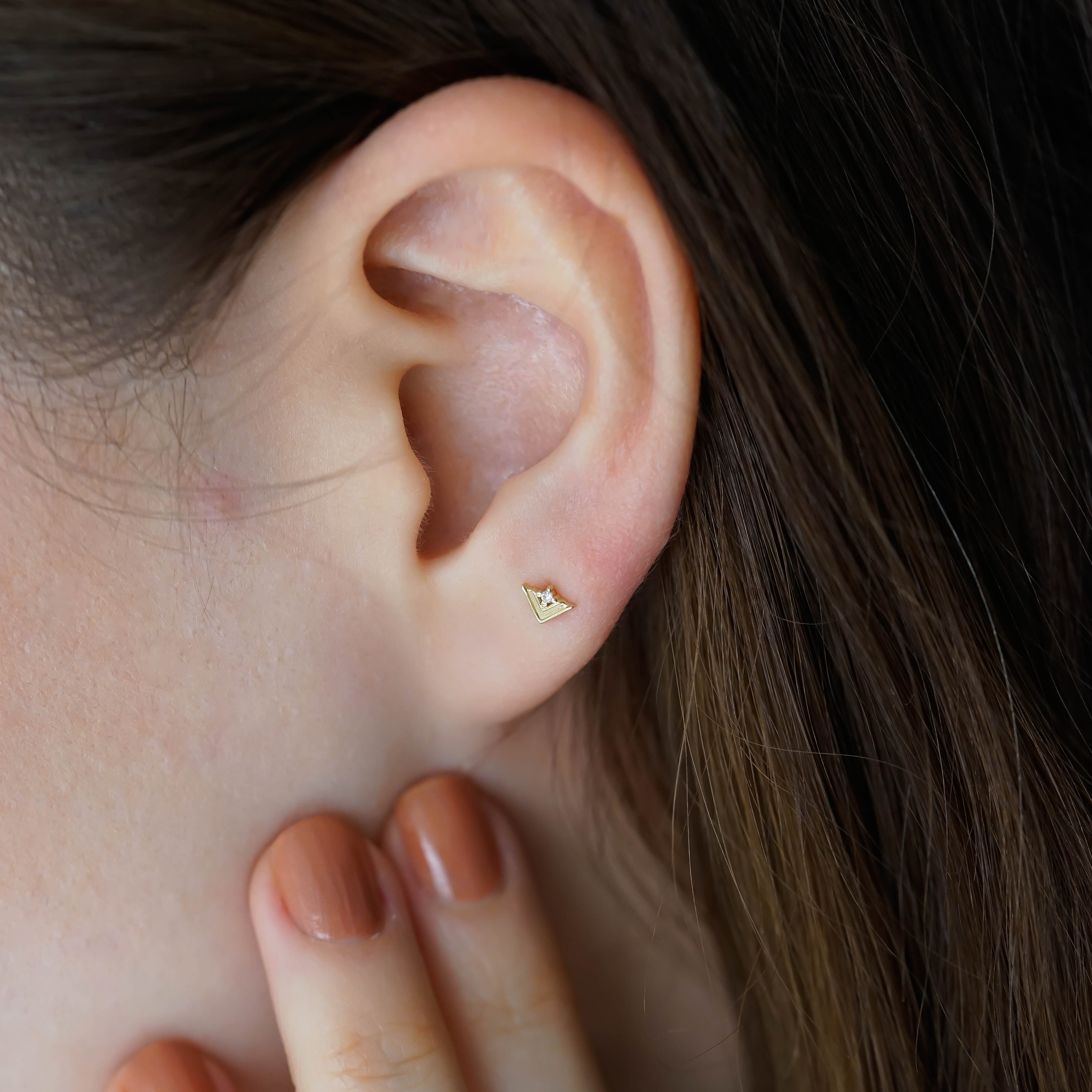 Piercing Corner CORNER PIERCING - SARI ALTIN – Burcu Okut Jewellery