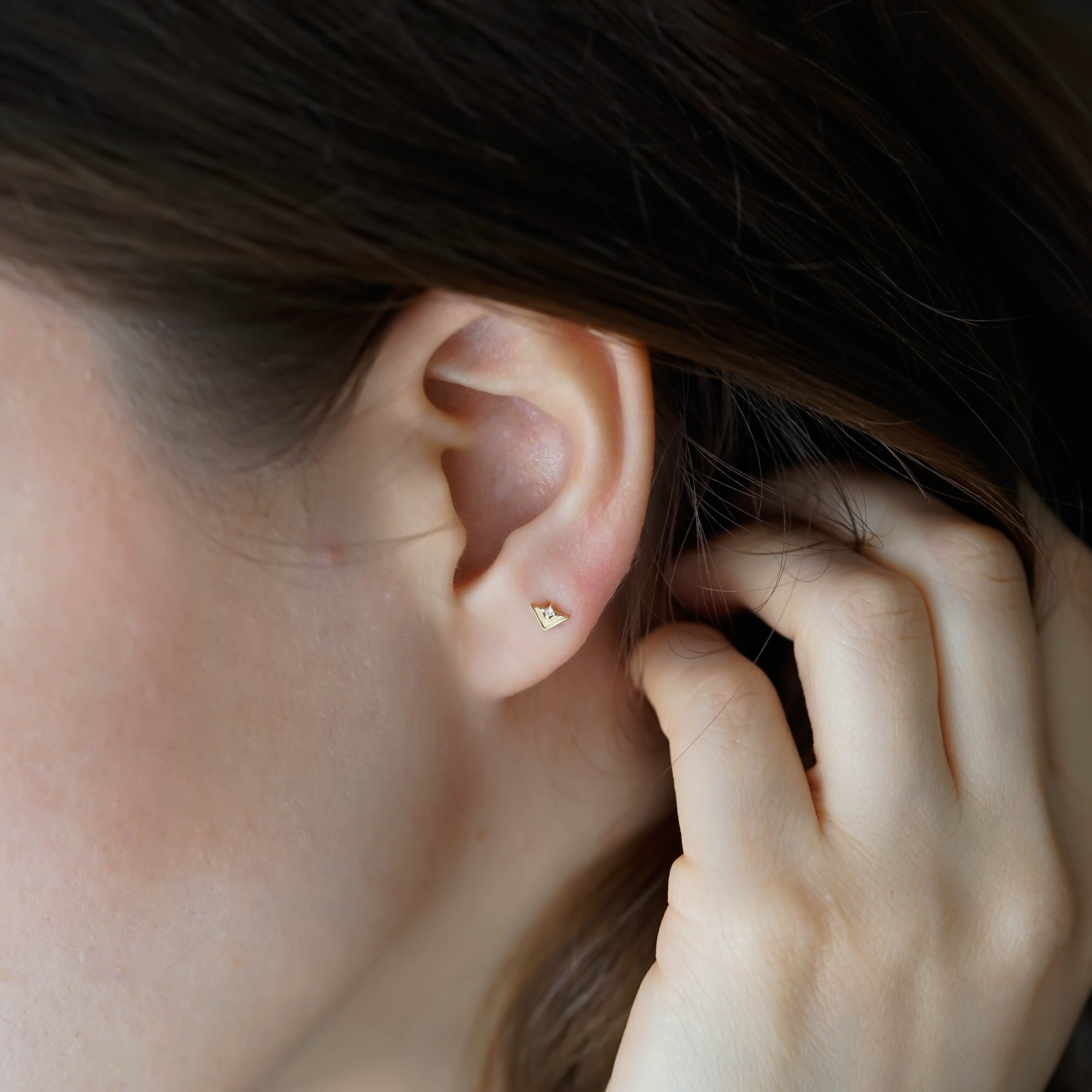 Piercing Corner CORNER PIERCING - SARI ALTIN – Burcu Okut Jewellery