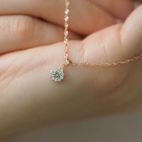 VINTAGE MINI - MINT SAFİR KOLYE