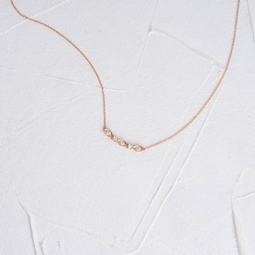 ART DECO PIRLANTA KOLYE