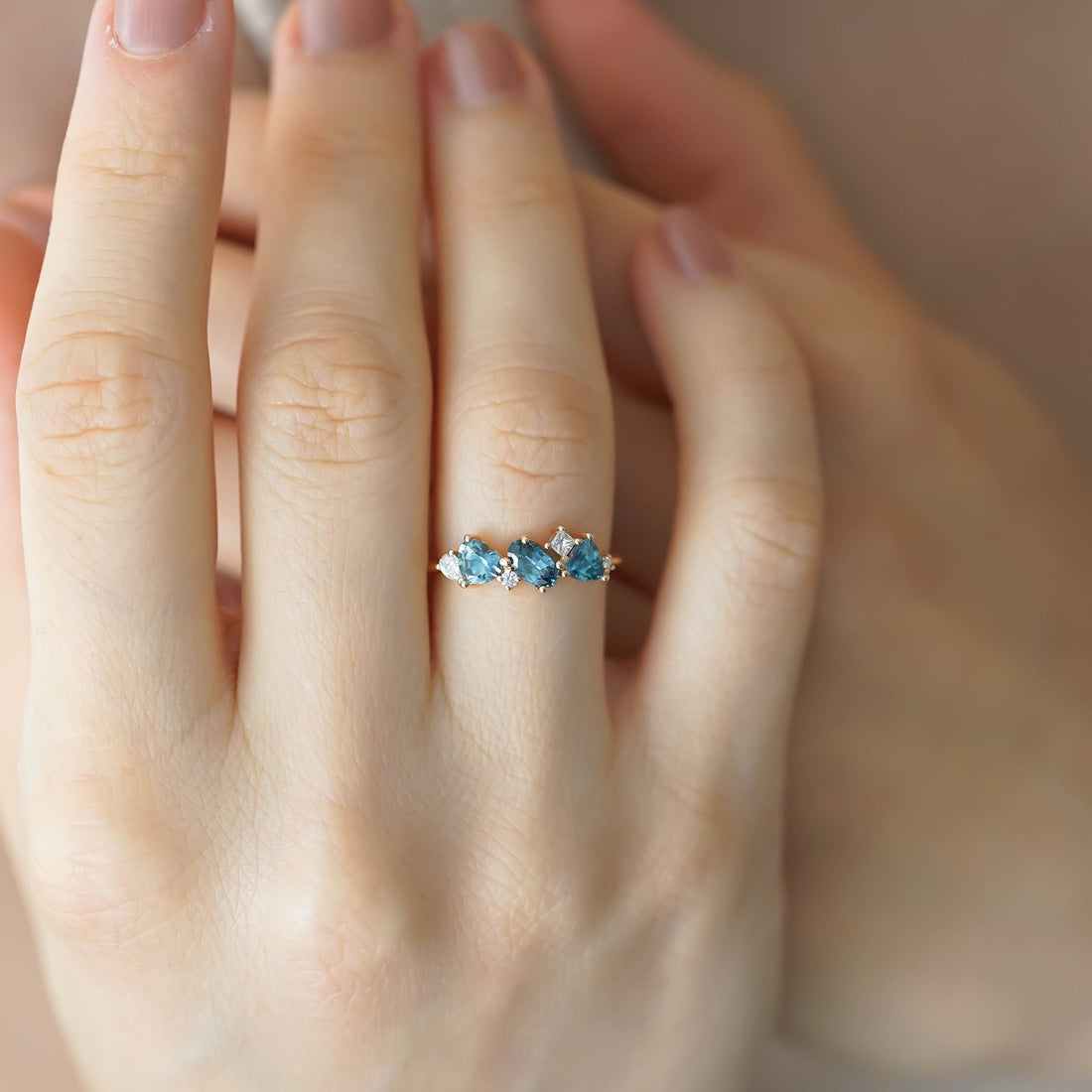 KELLY FESTIVAL SAFİR & PIRLANTA YÜZÜK