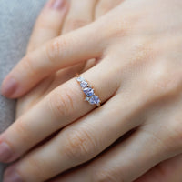 KELLY LILAC SAFİR & PIRLANTA YÜZÜK